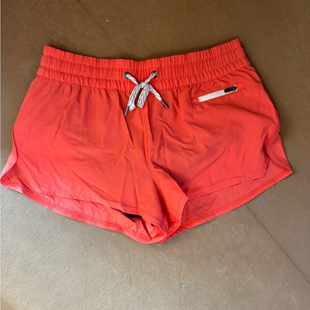 Vuori Women's Coral Athletic Shorts
